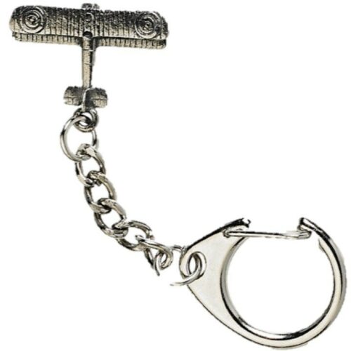 WORLD WAR 1 BI-PLANE KEYRING WW1 ARMY BRITISH RAF AIRCRAFT PLANE GIFT