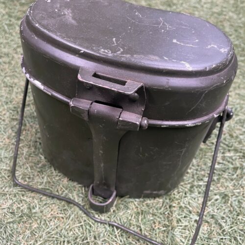 German Army Mess Tins Cooking Set Camping Billy Can Survival Vintage Military