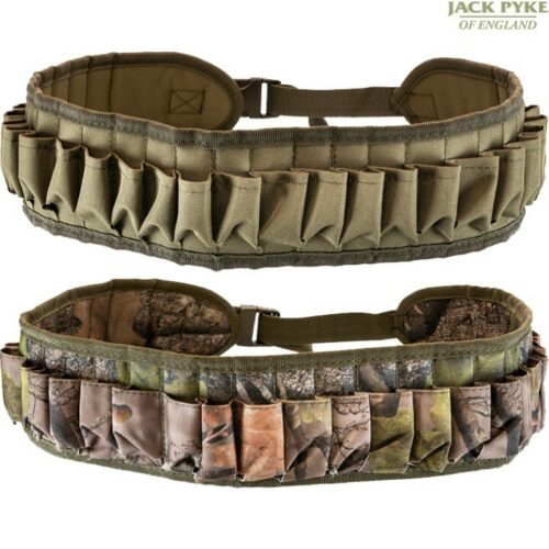 JACK PYKE MENS CARTRIDGE BELT CARTRIDGES HOLDER 26 12 20 BORE SHOOTING HUNTING