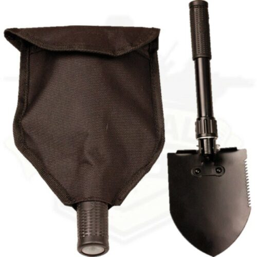 NATO STYLE MINI  FOLDING SHOVEL LIGHTWEIGHT SPADE TOOL PICK BRITISH US ARMY