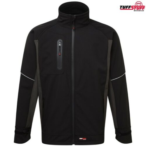 TUFFSTUFF WORKWEAR STANTON SOFTSHELL JACKET MENS S-3XL FLEECE LINED WATER RESIST