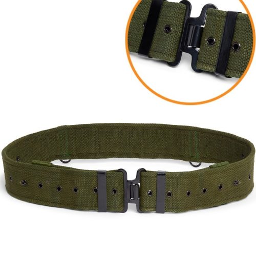 BRITISH ARMY 58 PATTERN BELT REPLICA EXTREMELY TOUGH CANVAS WEBBING HIKING MENS