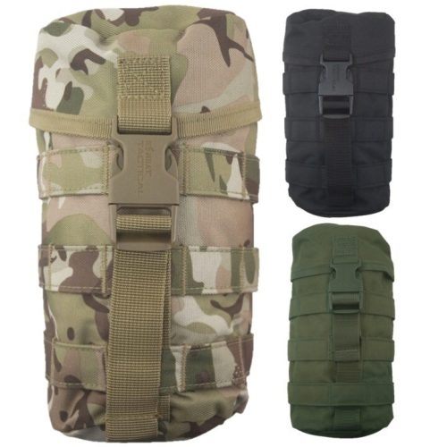 LARGE MOLLE UNIVERSAL UTILITY WEBBING POUCH ZIPPED STORAGE ARMY Camo AIRSOFT