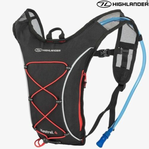 HIGHLANDER 4L KESTREL HYDRATION BACKPACK | RUCKSACK PACK HIKING ARMY CYCLING