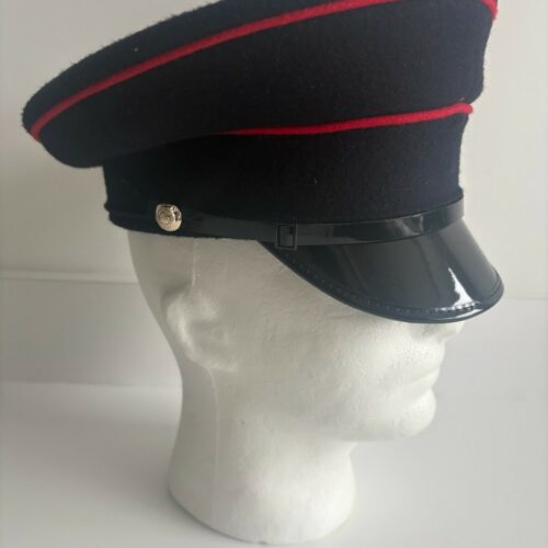 British Army Peak Cap Hat 55cm Royal Engineer No1 No2 Dress Uniform Surplus (1E)