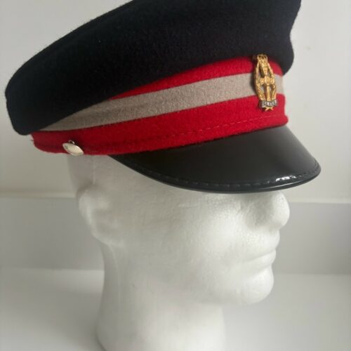 British Army Female Peak Cap Hat 56cm QARANC No1 No2 Dress Uniform Military (1G)