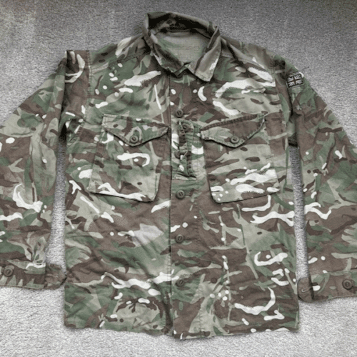 British Army Barrack Shirt MTP Camo PCS 170/95 Camouflage Issued Surplus (1W)