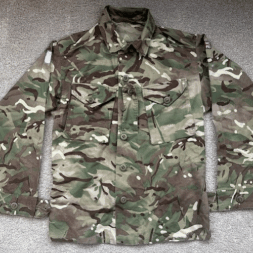 British Army Barrack Shirt MTP Camo PCS 160/80 Camouflage Issued Surplus (1X)