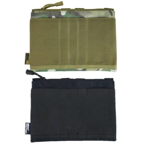 TACTICAL GUARDIAN ADMIN PANEL MOLLE DOUBLE  MAG POUCH & ZIPPED POCKET AIRSOFT