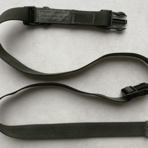 BRITISH ARMY Side Pouch Yoke STRAP Green PLCE RUCKSACK WEBBING Issued