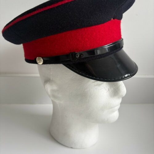 British Army Peak Cap Hat 55cm Royal Anglian No1 No2 Dress Uniform Surplus (1D)