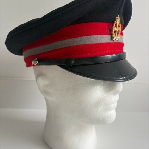British Army Peak Cap Hat 56cm QARANC Nursing Corps No1 No2 Dress Uniform (1C)