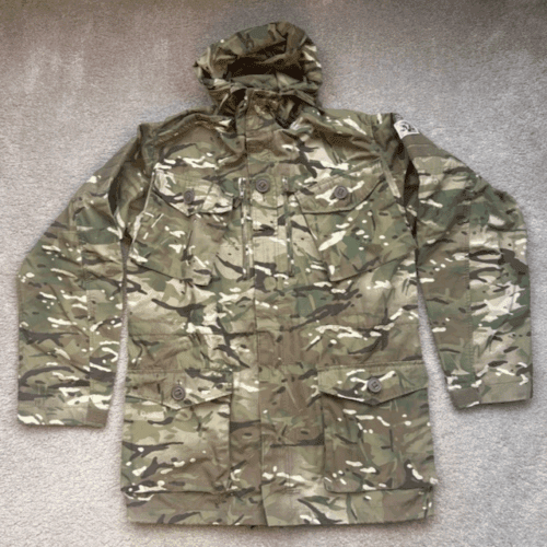 British Army MTP Camo Combat Smock 180/96 Windproof Field Jacket Surplus (2A)