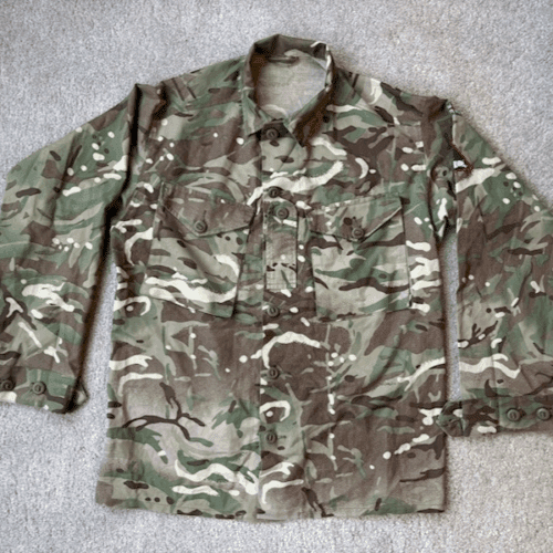 British Army Barrack Shirt MTP Camo PCS 170/95 Camouflage Issued Surplus (2E)