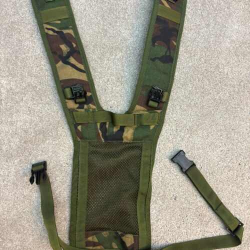 BRITISH ARMY Rucksack Side Pouch Yoke DPM Camouflage Issued Surplus