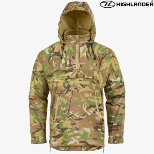 HIGHLANDER HALO CAMO SMOCK BRITISH ARMY STYLE MTP FLEECE LINED RIPSTOP TOP