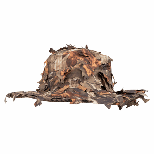 JACK PYKE MENS 3D LEAFY BUSH HAT GHILLIE CONCEALMENT HUNTING CAMO BUSH HEADWEAR