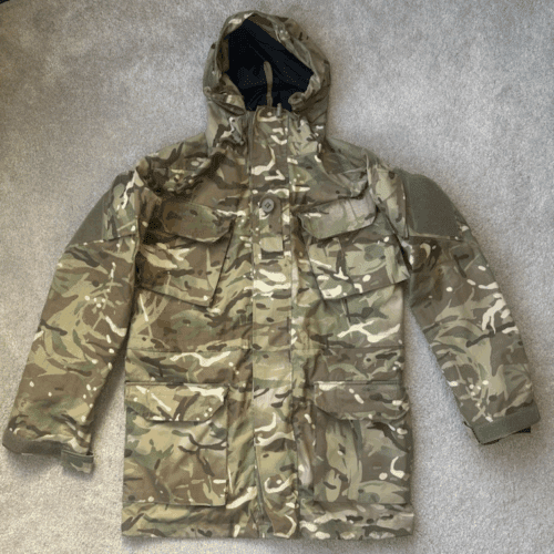 British Army Combat Smock Waterproof & MVP 180/96 MTP Camo Windproof Jacket