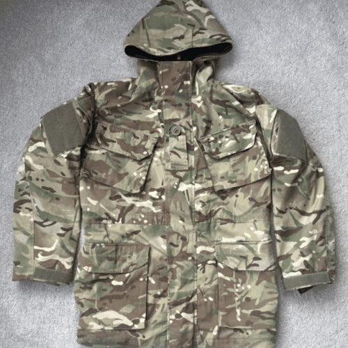 British Army Combat Smock Waterproof & MVP 170/88 MTP Camo Windproof Jacket (2E)