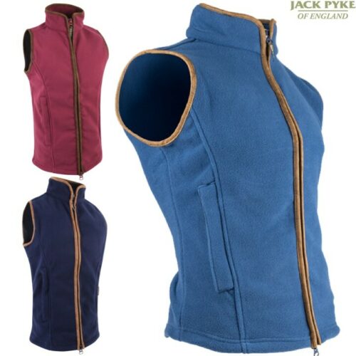 JACK PYKE LADIES COUNTRY FLEECE GILET WOMENS XS-2XL THERMAL VEST BODYWARMER