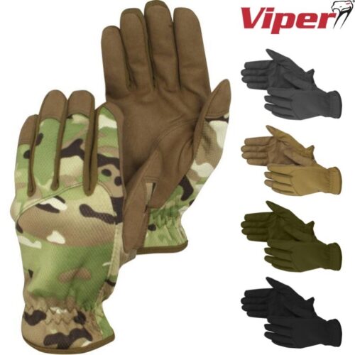 VIPER TACTICAL PATROL GLOVES MENS S-2XL ARMY GREY AIRSOFT SHOOTING CLEARANCE