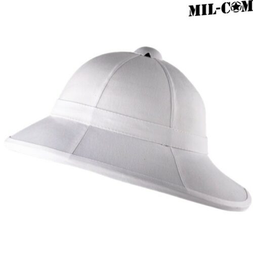 MIL-COM WHITE WOLSELEY PITH WW1 HELMET BRITISH ARMY UNIFORM REPLICA DRESS HAT