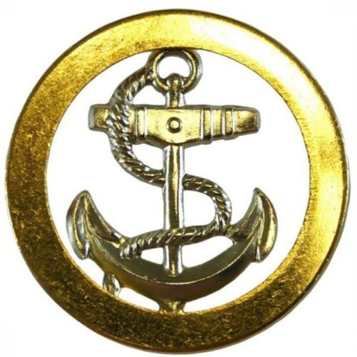Royal Navy Junior Ratings Beret Cap Badge RN MOD Issued Military Insignia