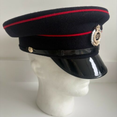 British Army Peak Cap Hat 59cm Royal Engineers Mens No1 No2 Dress Uniform (1Q)