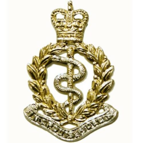 Royal Army Medical Corps Beret Cap Badge RAMC British Military Issued Insignia