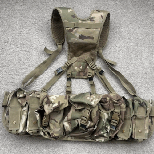 Ammo & Co PLCE Belt Order MTP for CFAV Army Webbing 7 Fixed Pouches