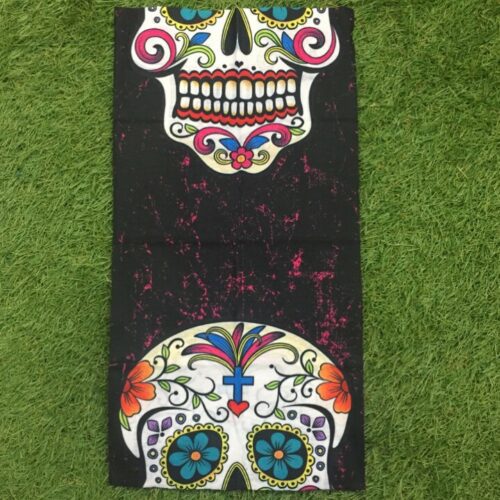 x40 MENS TACTICAL FLORAL SKULL SNOOD FACE MASK NECKWARMER Wholesale Job Lot