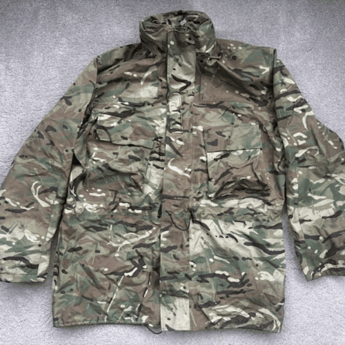 British Army Petroleum Protective Smock MTP Camo Size 190/120 Waterproof Issue