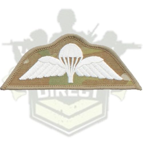 BRITISH ARMY MTP  CAMO PARACHUTE WINGS CLOTH TRF TACTICAL FLASH PARA SEW BADGE
