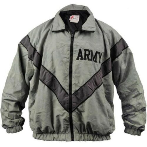 US ARMY IPFU JACKET HI-VIS WATER RESISTANT PT TOP ISSUED AMERICAN SURPLUS