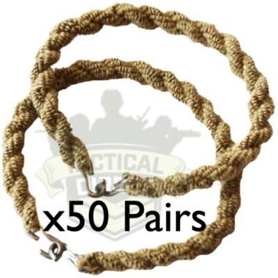 50 Pairs Army Trousers Twisters Twists Twisties Hiking Cadet Unit MTP COYOTE