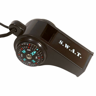 KIDS SWAT 3 IN 1 TACTICAL WHISTLE BOYS POLICE ARMY TOY COMPASS PARTY FILLER