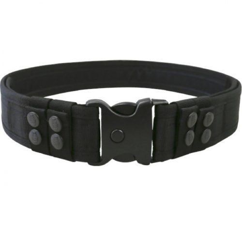 SECURITY PATROL BELT MENS UP TO 44" BLACK MOLLE WAISTBAND POLICE GUARD WORKWEAR