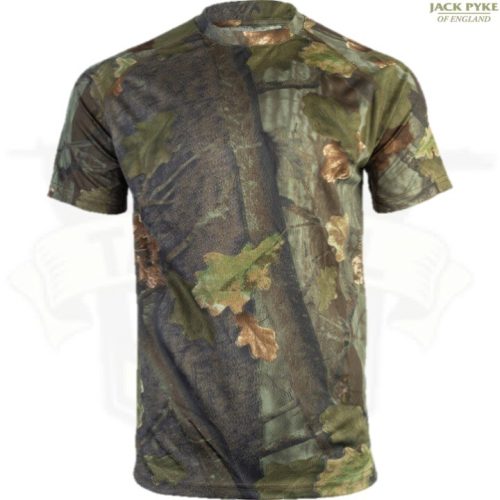JACK PYKE QUICK WICK T-SHIRT MENS S-3XL EVO CAMO HUNTING FAST WICKING MESH TOP