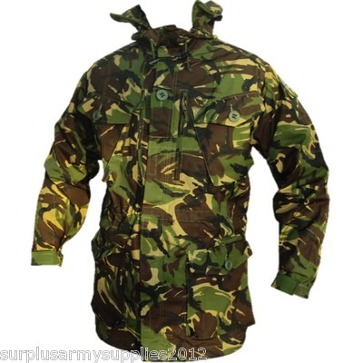 BRITISH ARMY DPM SMOCK WINDPROOF SURPLUS COMBAT FIELD JACKET CAMO FISHING