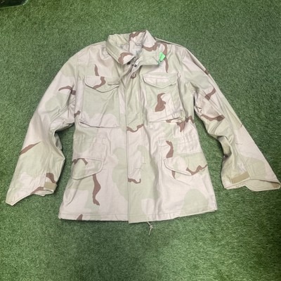 American Army Desert Camo Jacket Cold Weather Class 4 Small/regular