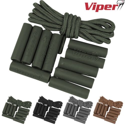 VIPER TACTICAL ZIP PULLER SLEEVE SET x10 PACK UTILITY CORD MENS ARMY CLOTHING