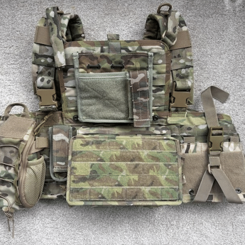 Warrior Assault Systems Chest Rig Webbing Multicam Camo Tactical MOLLE Loadout