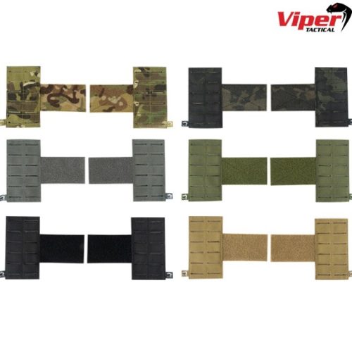 VIPER VX UTILITY RIG WING PANEL KIT ORGANISER LAZER MOLLE TABS AIRSOFT ARMY CAMO