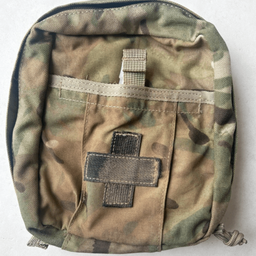 British Army Virtus Medical Pouch Webbing MTP Camouflage (3Q)