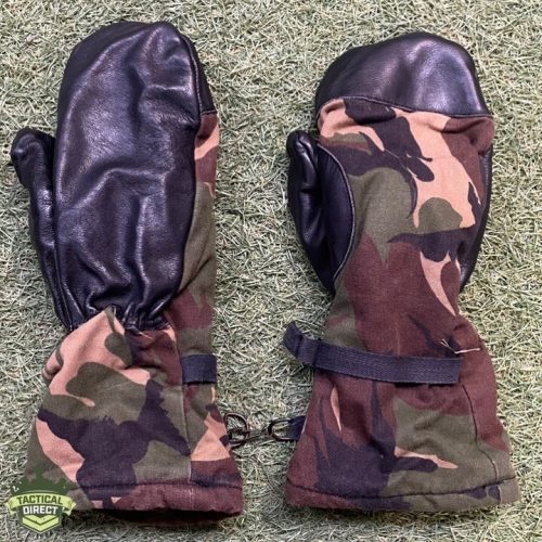 Dutch Army Extreme Cold Weather Mittens DPM Camo Winter Gloves ECW Genuine Issue
