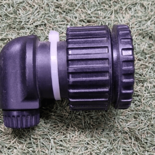 BRITISH ARMY 240VOLT AC 90° GENERATOR PLUG GRADE 1 SURPLUS TRAILER (B7)