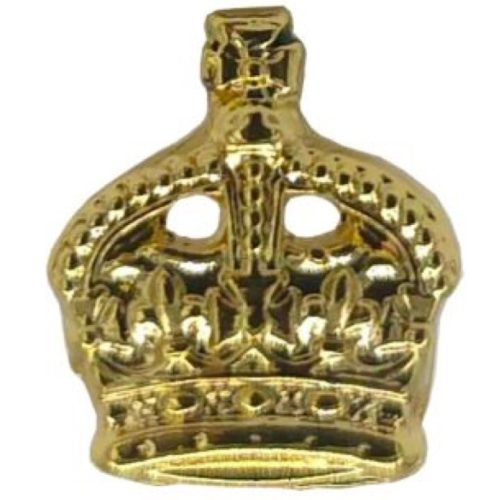 BRITISH ARMY ROYAL Signals Kings Crown ONLY CAP BERET BADGE INSIGNIA Military