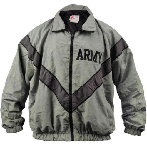 US ARMY IPFU JACKET HI-VIS WATER RESISTANT PT TOP ISSUED AMERICAN SURPLUS