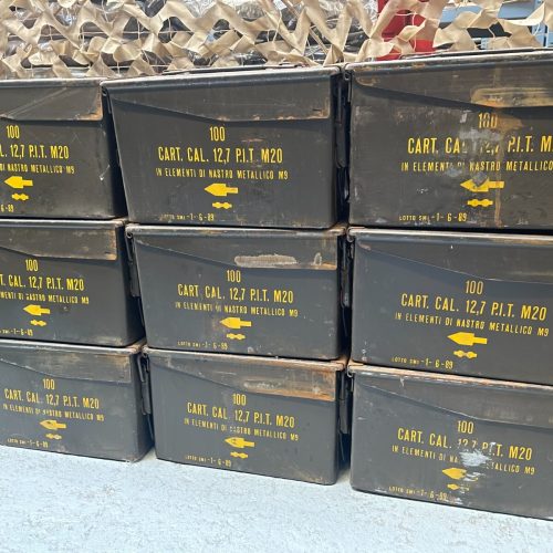 MILITARY ARMY 50 CAL AMMO BOX 5.56 METAL STORAGE CONTAINER TOOL BOX GRADE 1