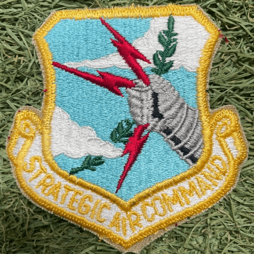 BRAND NEW US ARMY CLOTH TRF BADGE USA Strategic Air Command AMERICAN AIRFORCE